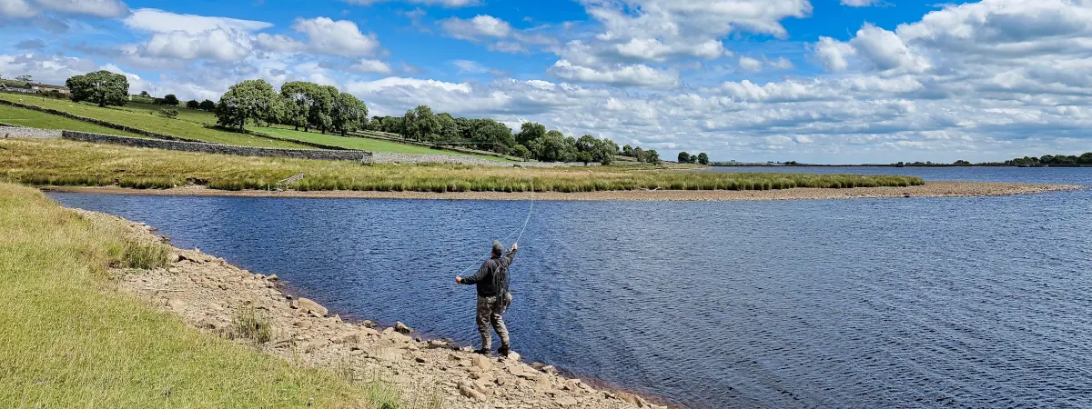 Stuart and his back cast
